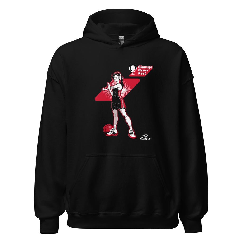 Champs Never Rest 6 Basketball Women's Hoodie - Ancestral