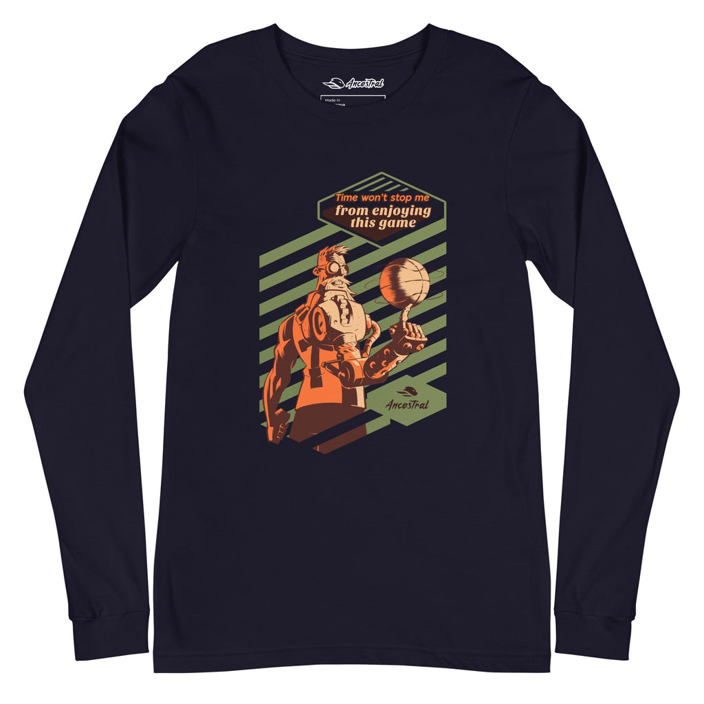 Mad Science 3 Basketball Men Long Sleeve t - shirt - Ancestral