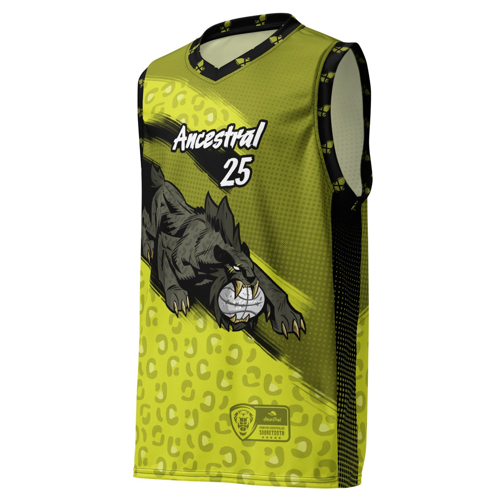 Primitive Sabretooth 2 - Basketball Unisex Jersey - Ancestral