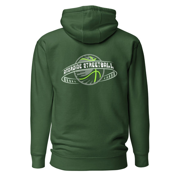 Androide Streetball Premium Unisex Hoodie - Ancestral