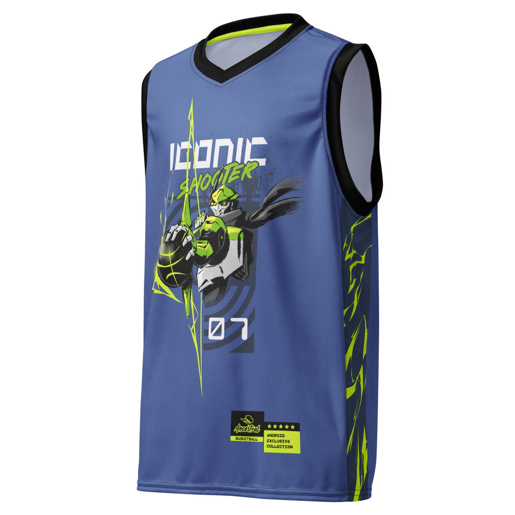 Iconic Shooter-2.1 Basketball Unisex Jersey - Ancestral 