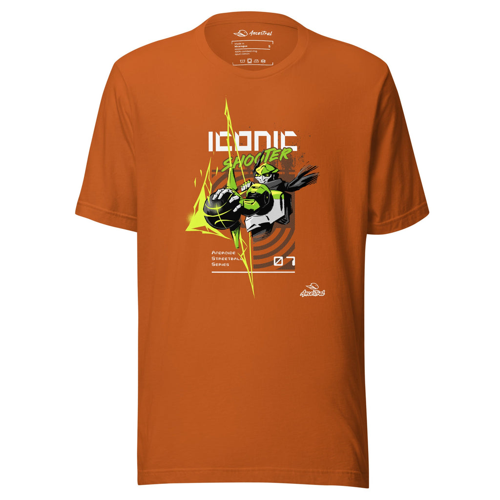 Iconic Shooter-2.1 Basketball Unisex t-shirt - Ancestral 