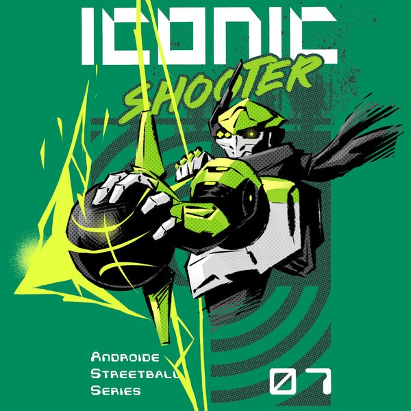 Iconic Shooter-2.1 Basketball Unisex t-shirt - Ancestral 