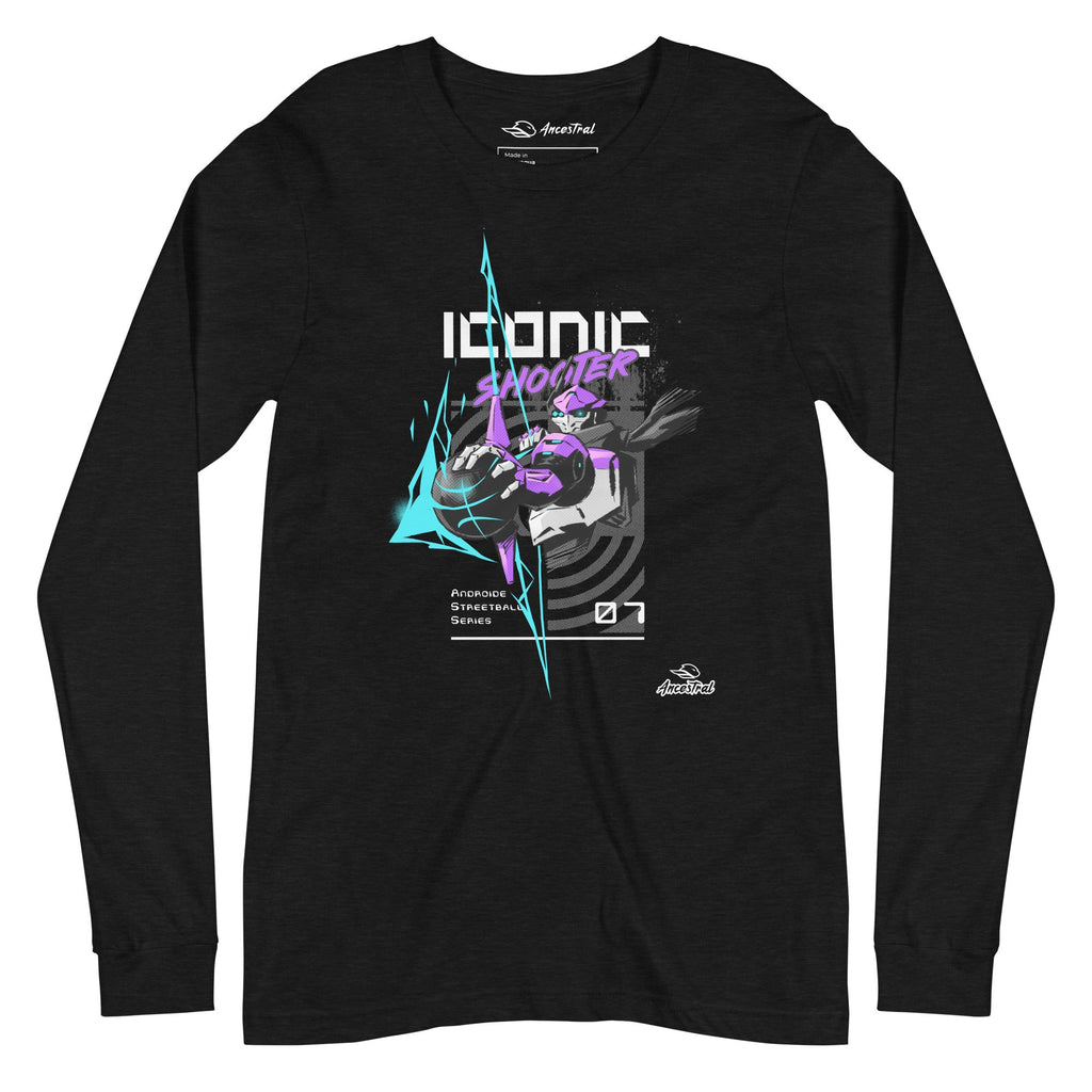 Iconic Shooter-2.3 Basketball Unisex Long Sleeve t-shirt - Ancestral 