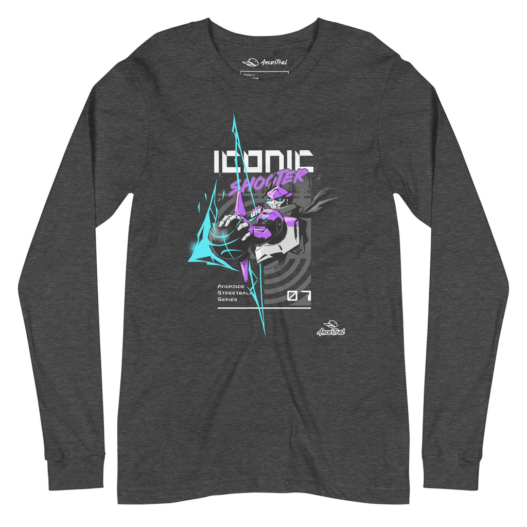 Iconic Shooter-2.3 Basketball Unisex Long Sleeve t-shirt - Ancestral 