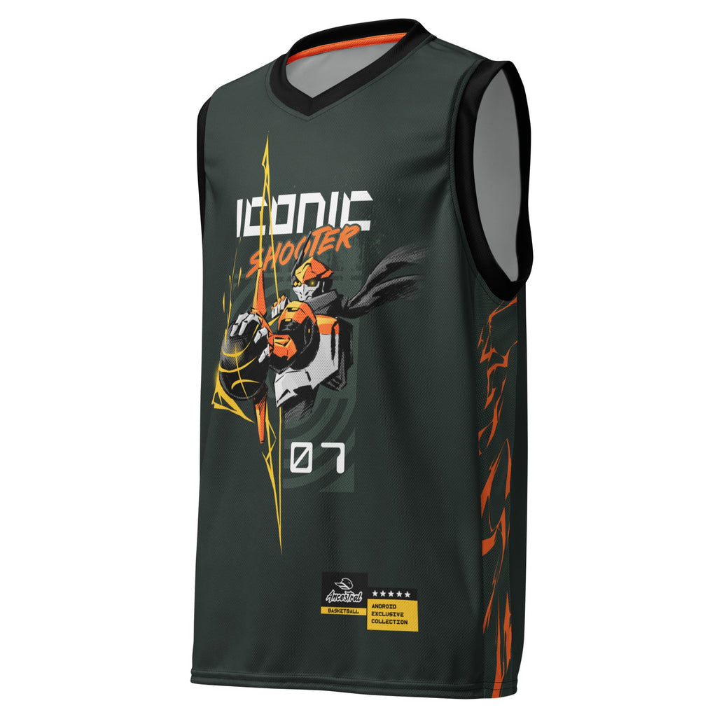 Iconic Shooter-2.4 Basketball Unisex Jersey - Ancestral 