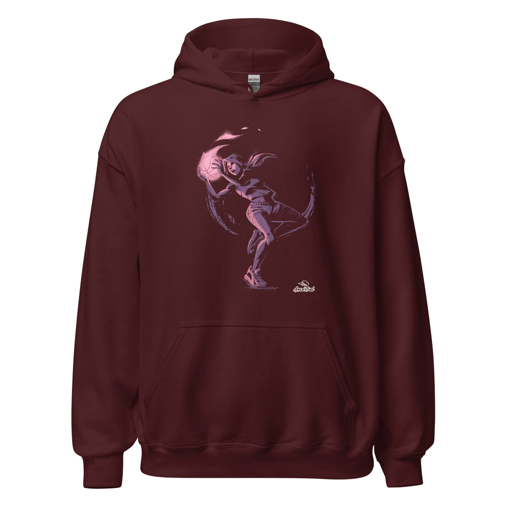 Lights and Shadows W-1.3 Basketball Women's Hoodie - Ancestral 