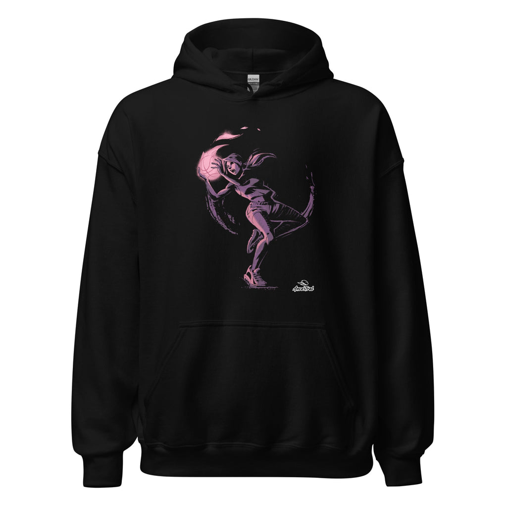 Lights and Shadows W-1.3 Basketball Women's Hoodie - Ancestral 