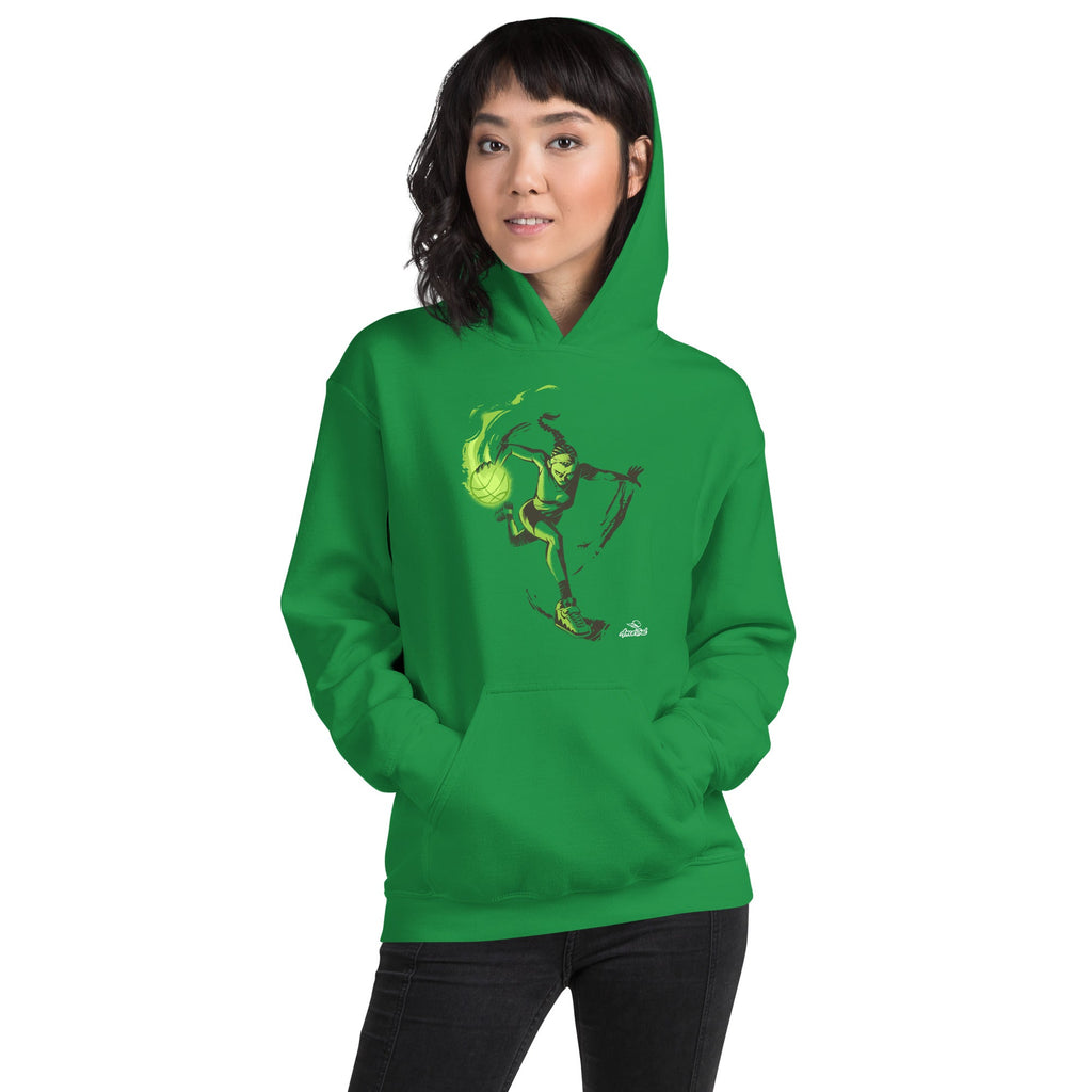 Lights and Shadows W-3.1 Basketball Women's Hoodie - Ancestral 