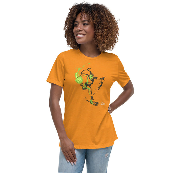 Lights and Shadows W-3.1 Basketball Women's Relaxed T-Shirt - Ancestral 