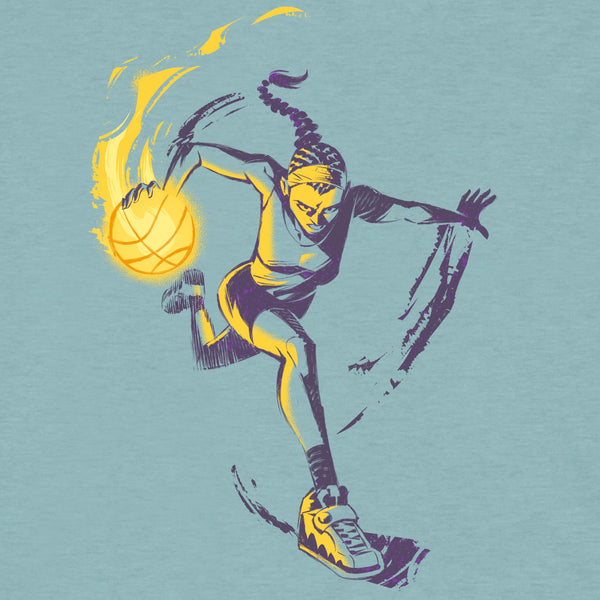 Lights and Shadows W-3.2 Basketball Women's Relaxed T-Shirt - Ancestral 