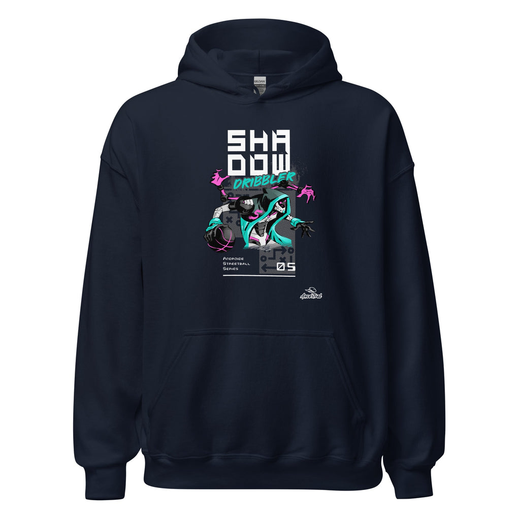 Shadow Dribbler-4.3 Basketball Unisex Hoodie - Ancestral