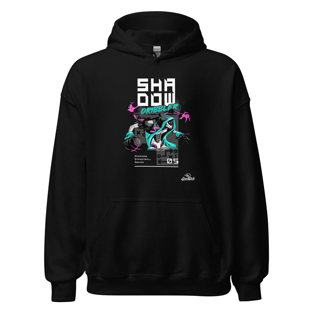 Shadow Dribbler-4.3 Basketball Unisex Hoodie - Ancestral