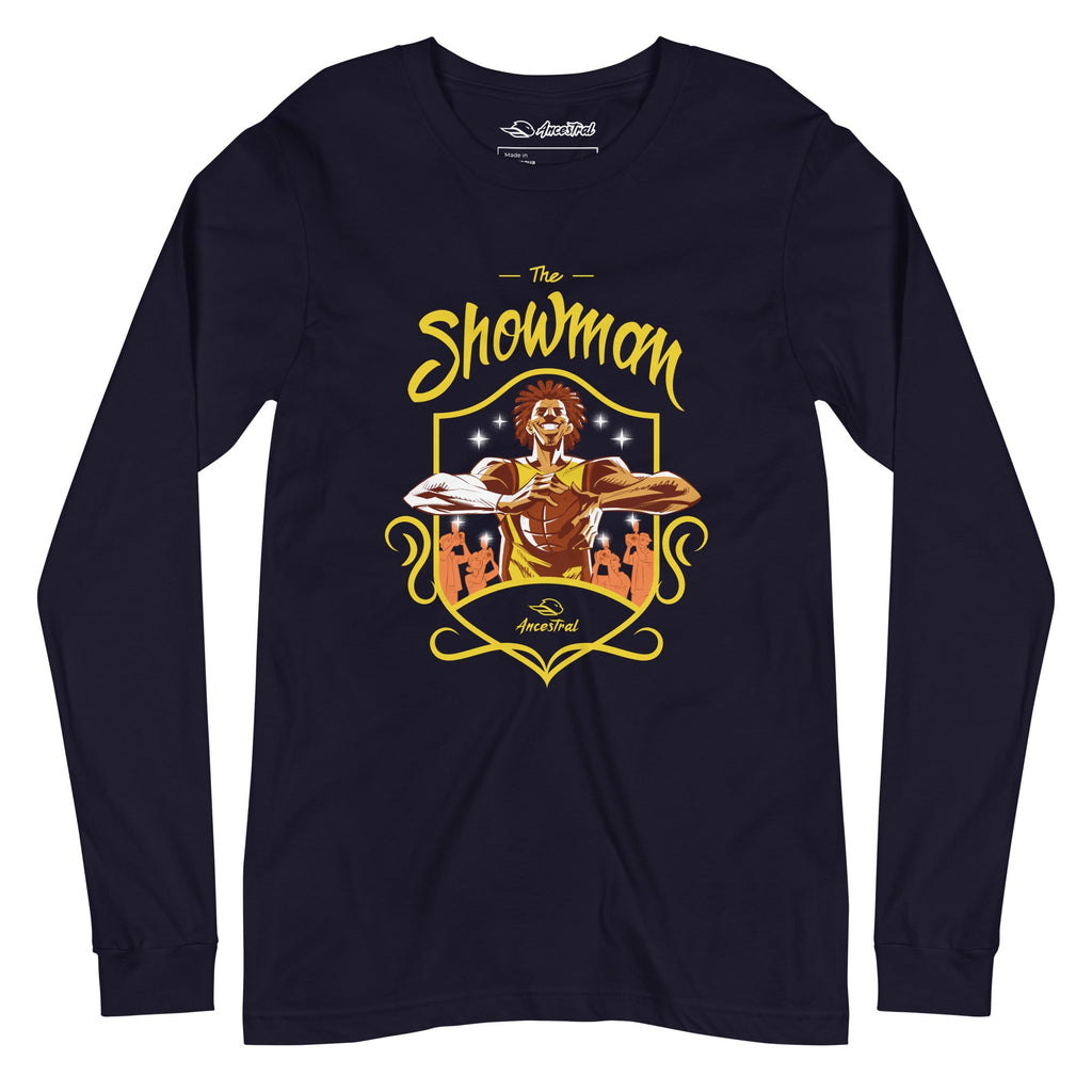 The Showman 1 Basketball Men Long Sleeve t-shirt - Ancestral 