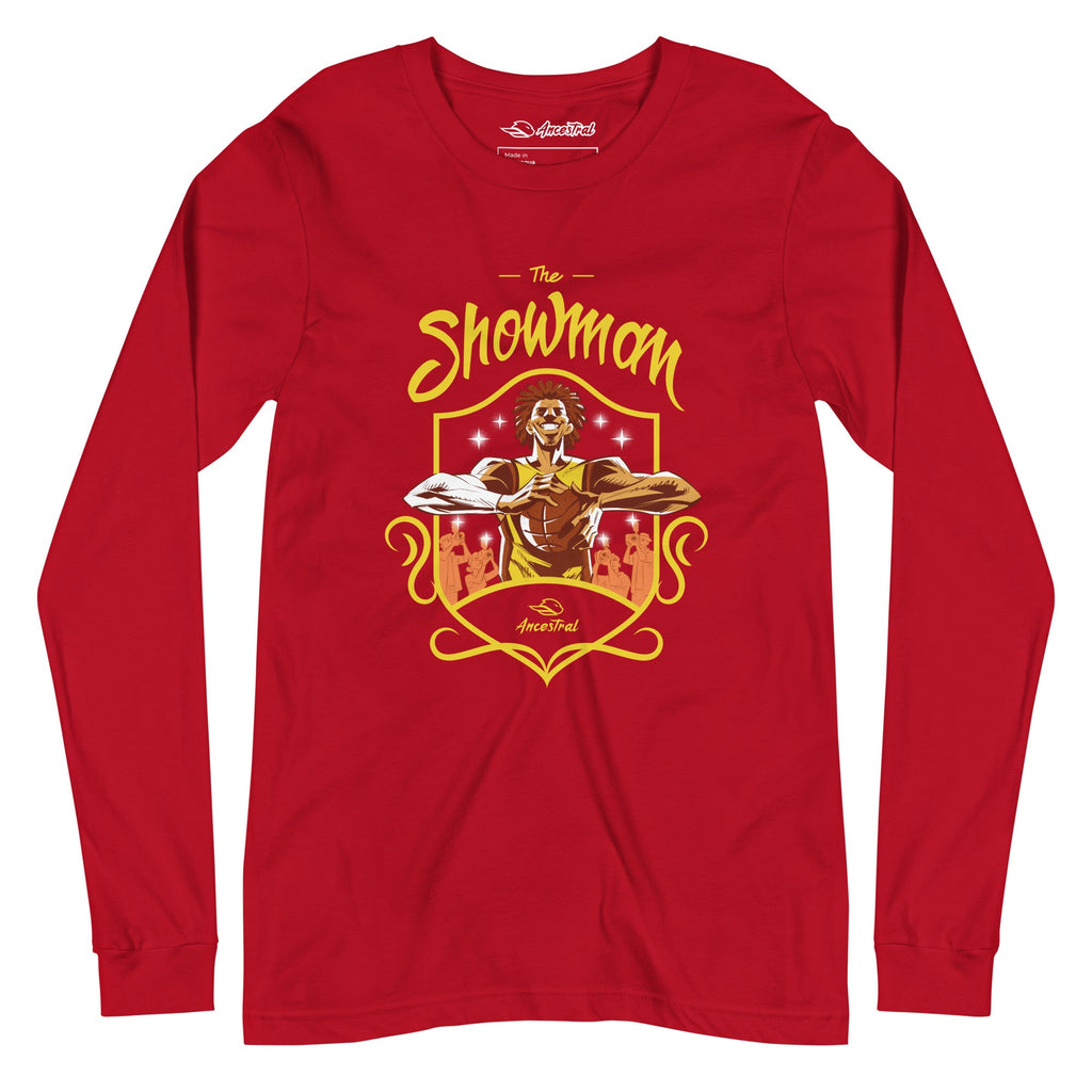 The Showman 1 Basketball Men Long Sleeve t-shirt - Ancestral 