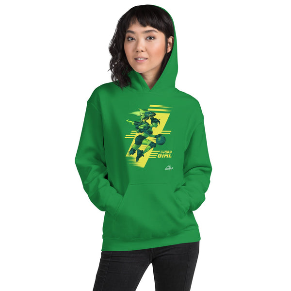 Turbo Girl 1 Basketball Women's Hoodie - Ancestral 