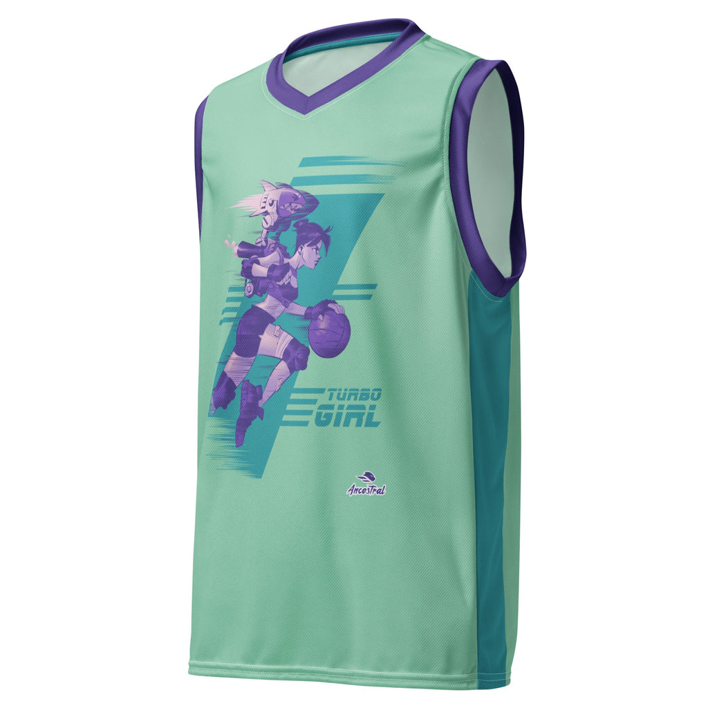 Turbo Girl 5 Basketball Women's Jersey - Ancestral 